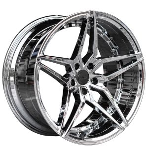 20″ AC WHEELS AC01 CHROME EXTREME CONCAVE RIMS