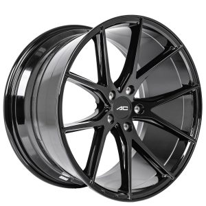 18″ AC WHEELS AC10 GLOSS BLACK RIMS